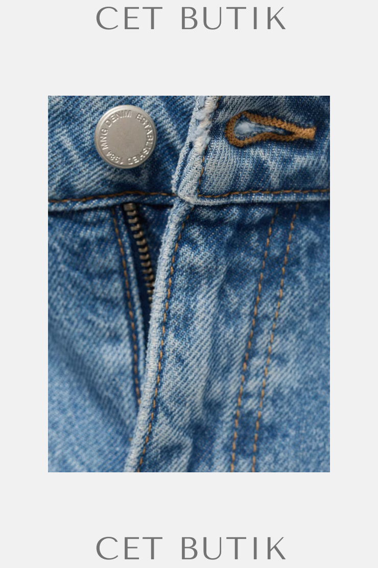 Mango Camilla Geniş Paçalı Jean – Moder Denim
