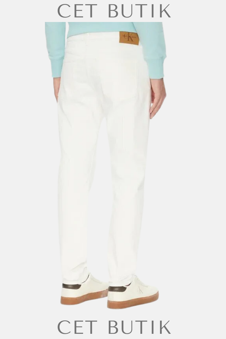 Calvin Klein 5 Cep Slim Taper Jean – Uomo Erkek Kot