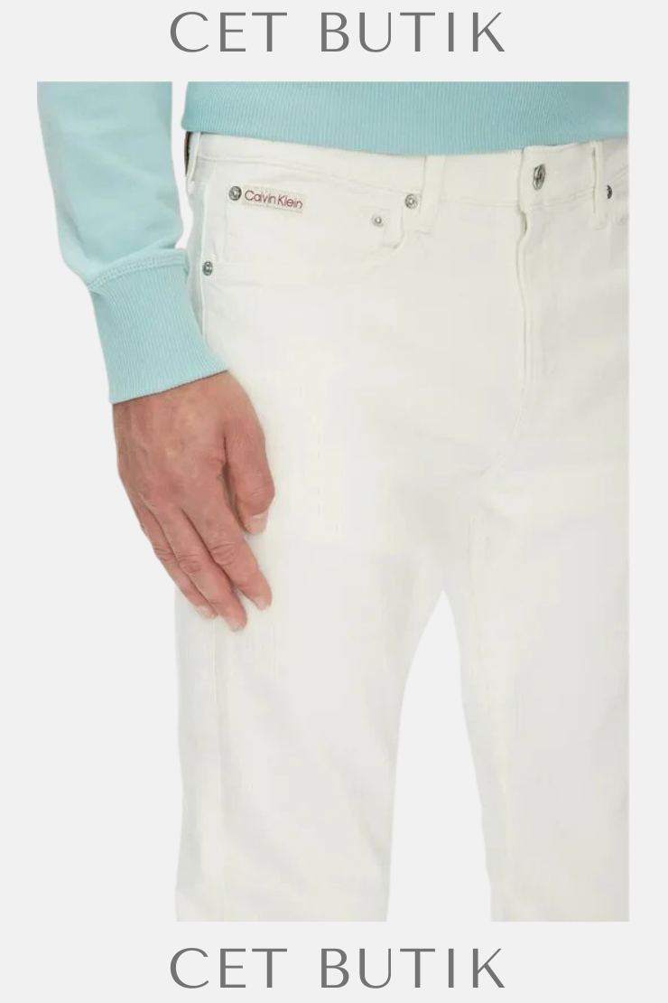 Calvin Klein 5 Cep Slim Taper Jean – Uomo Erkek Kot