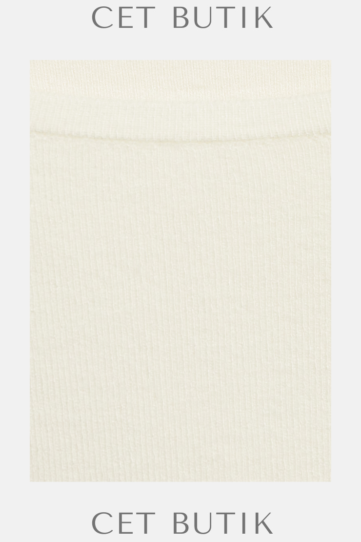 Mango Oversize Kollu Örme Kazak