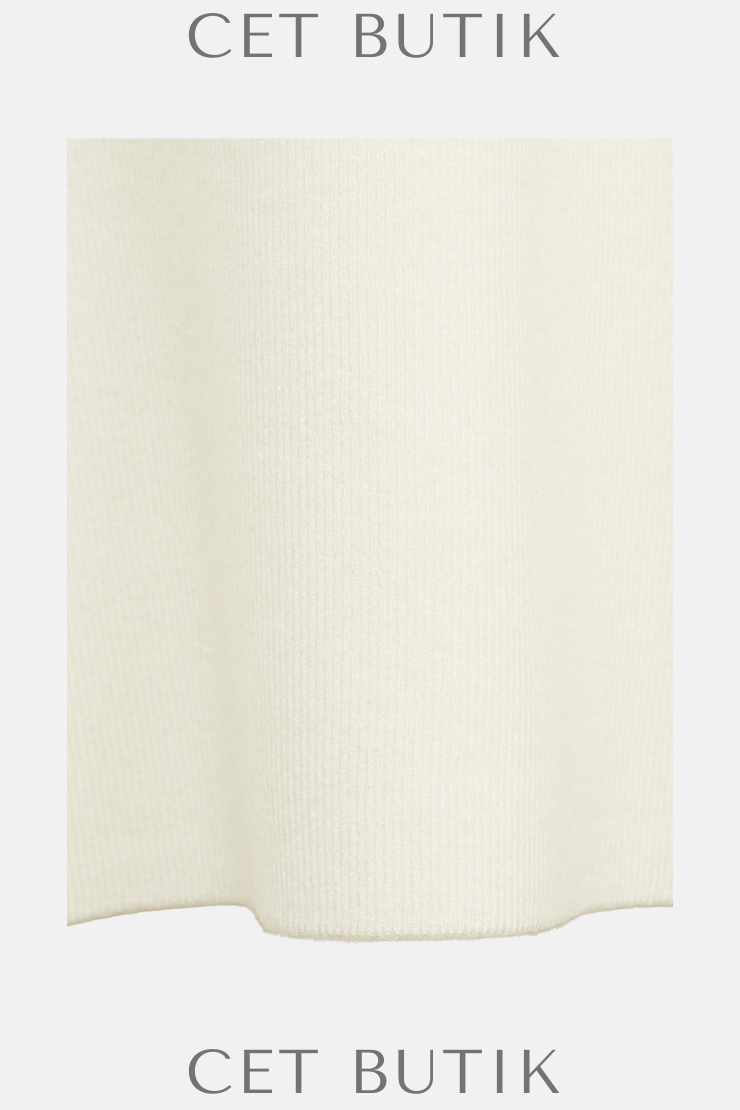 Mango Oversize Kollu Örme Kazak