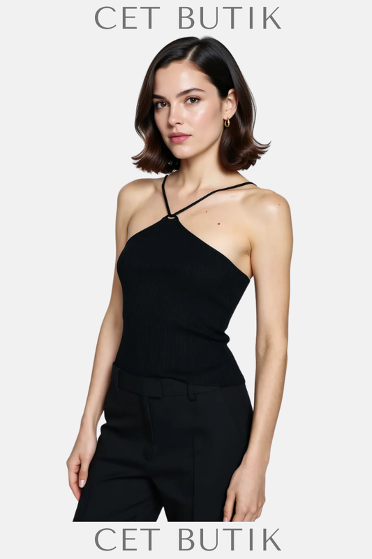 Mango ANGELINA İnce Örgü Slim Fit Top