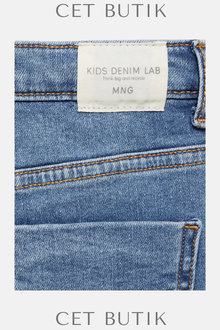 Mango Kids Orta Mavi Skinny Jean