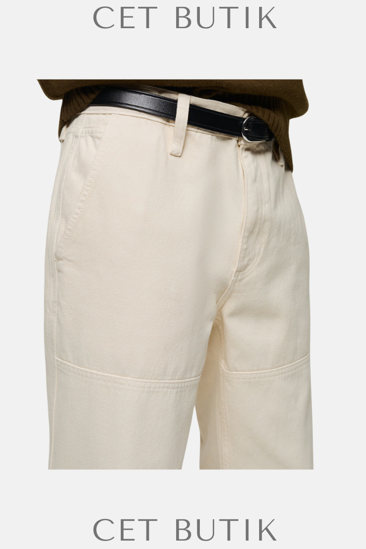 Mango Erkek Regular Fit Jean – Dekoratif Dikişli