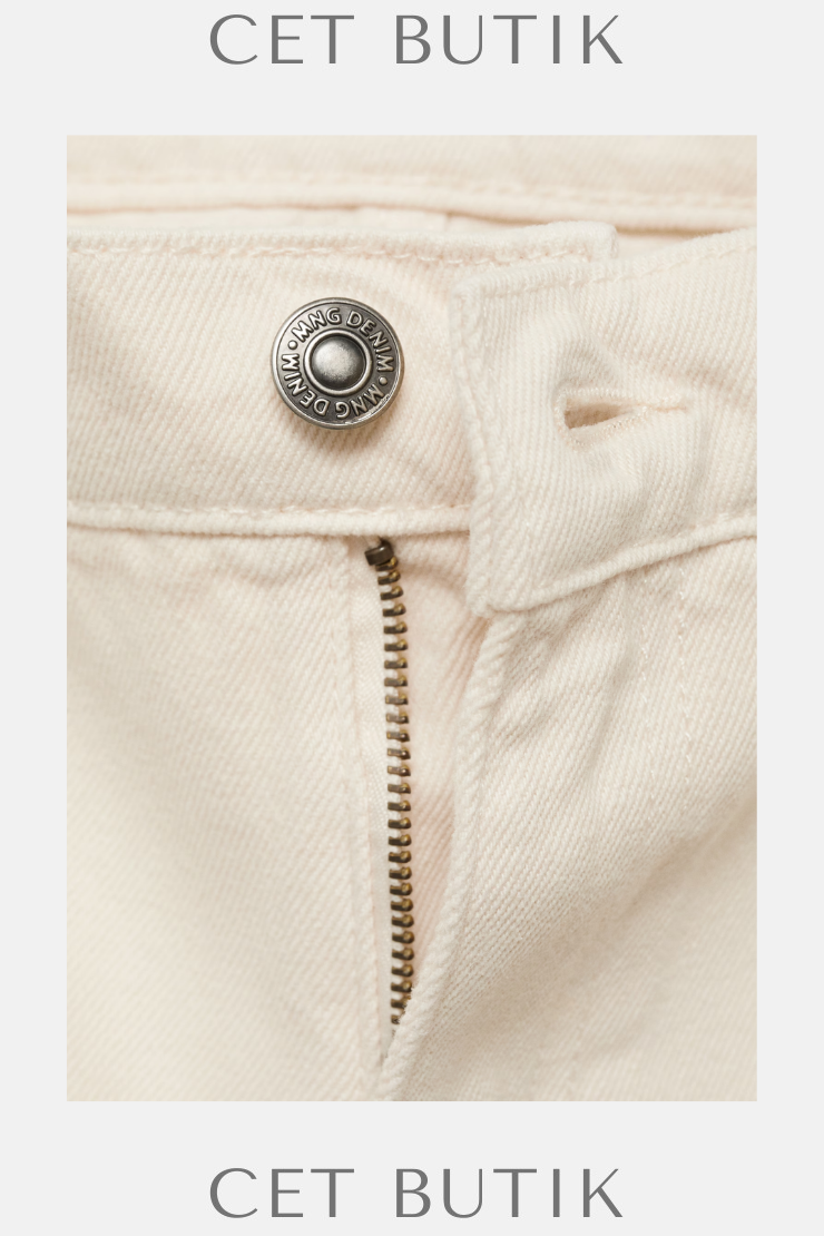 Mango Erkek Regular Fit Jean – Dekoratif Dikişli