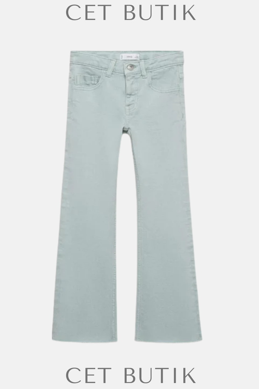 Mango Kids Aq̇ua 46 Low-Rise Flare Jean
