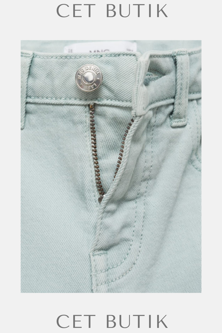 Mango Kids Aq̇ua 46 Low-Rise Flare Jean