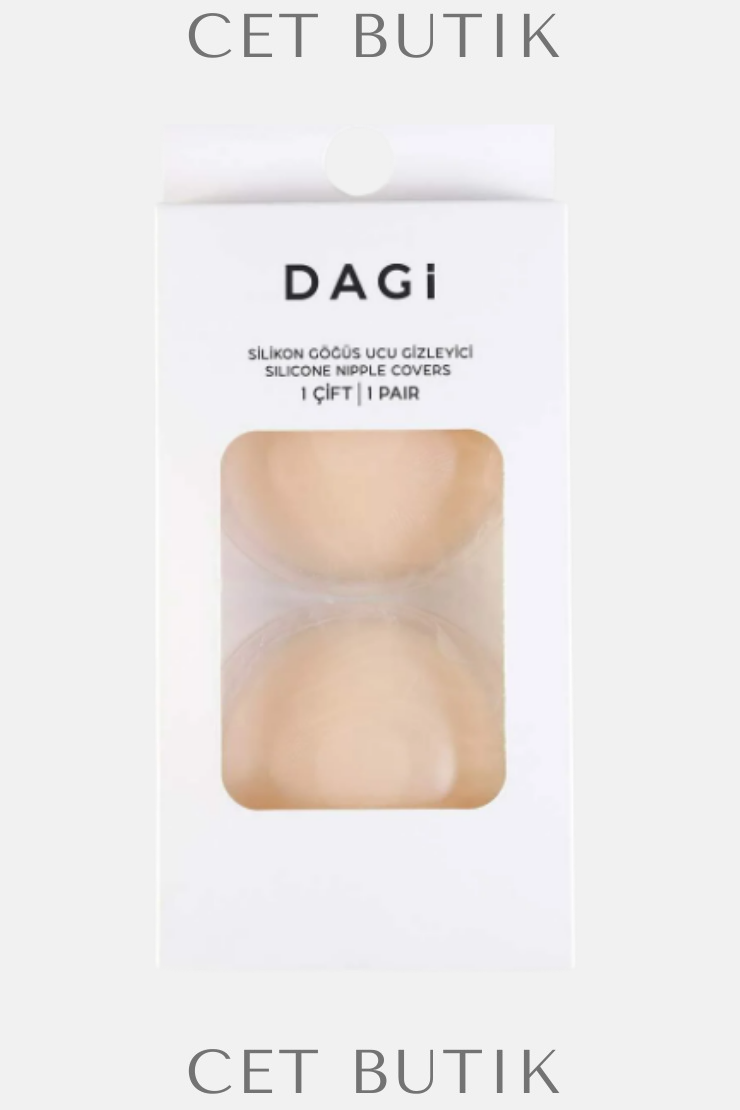 Dagi 3005KC Ten Silikon Göğüs Ucu Kapatıcı – Yapışkansız Stil