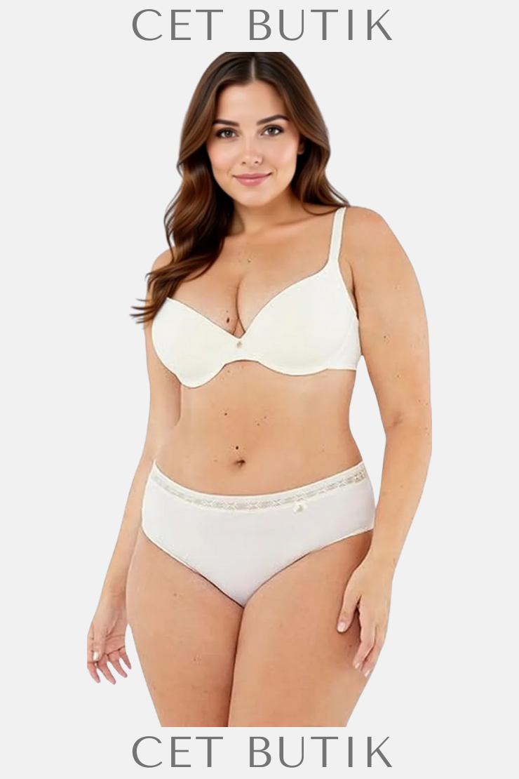 Dagi 1075KC Ione T-Shirt Bra – Desteksiz / Dolgusuz Kaplı Sütyen (Ekru)
