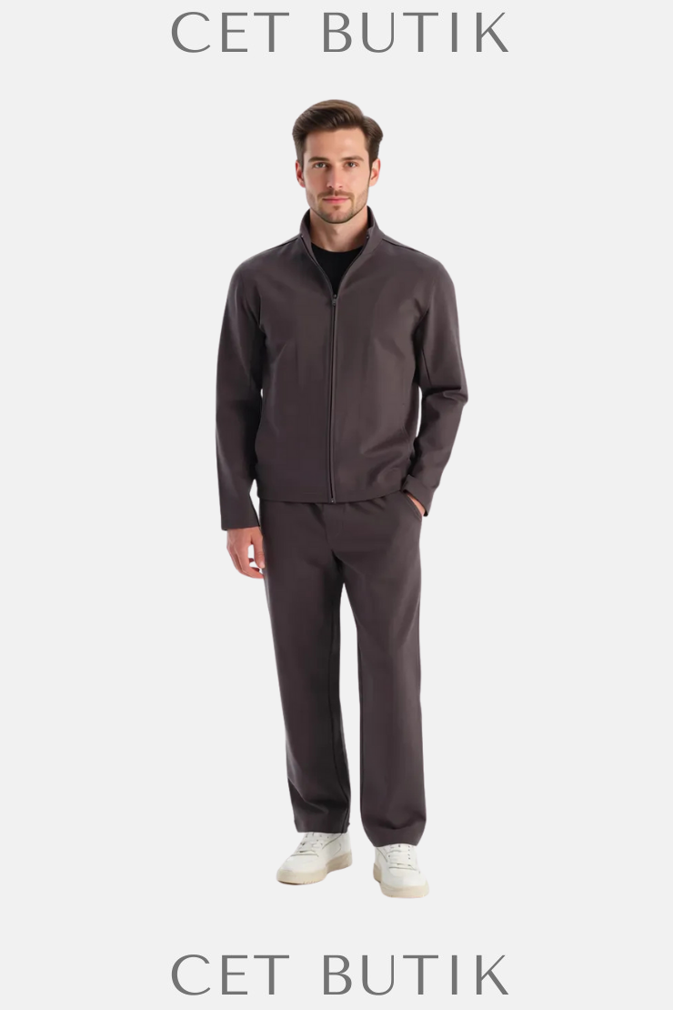 DAGİ Beli Lastikli Patlı Pantolon Siyah – %66 Viskon, Regular Fit