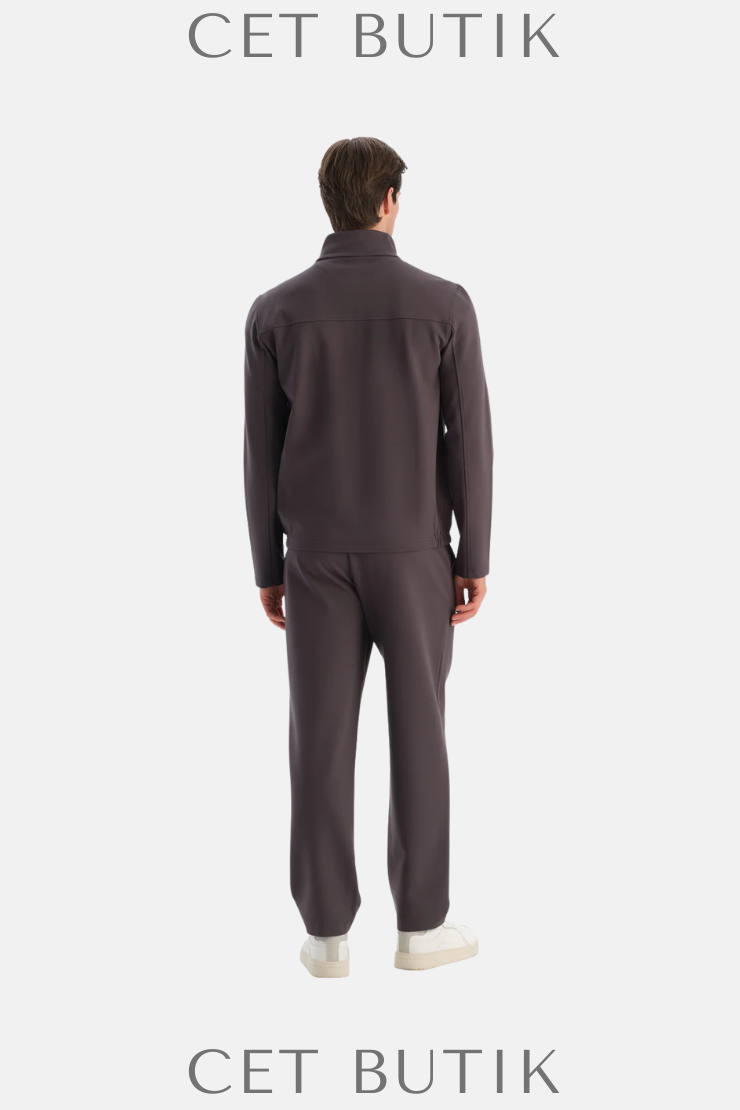 DAGİ Beli Lastikli Patlı Pantolon Siyah – %66 Viskon, Regular Fit