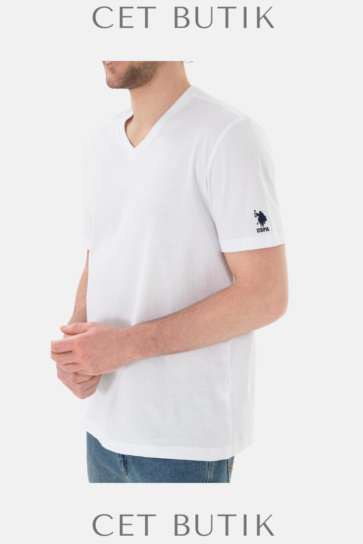 U.S. Polo Assn. Erkek Siyah Basic Tişört