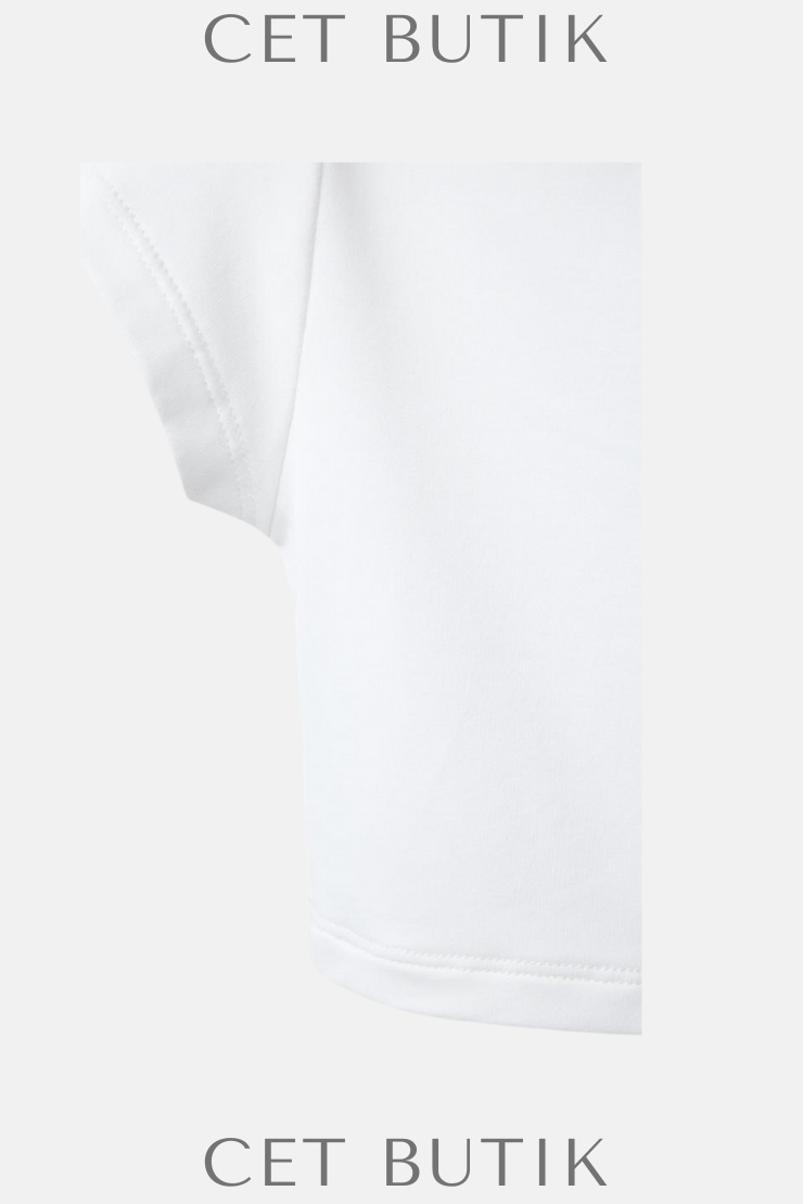Zara Beyaz Slim Fit Stretch Cropped Top