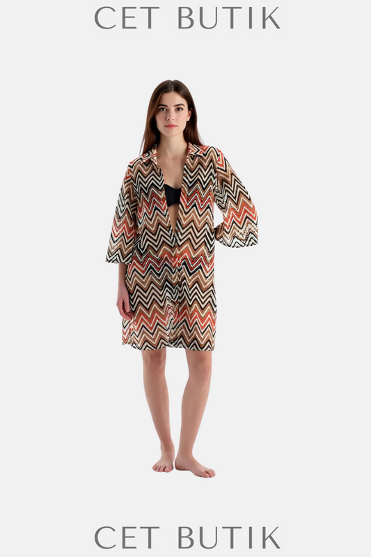 Dagi Multicolor Gömlek – Çizgili / Çok Renkli