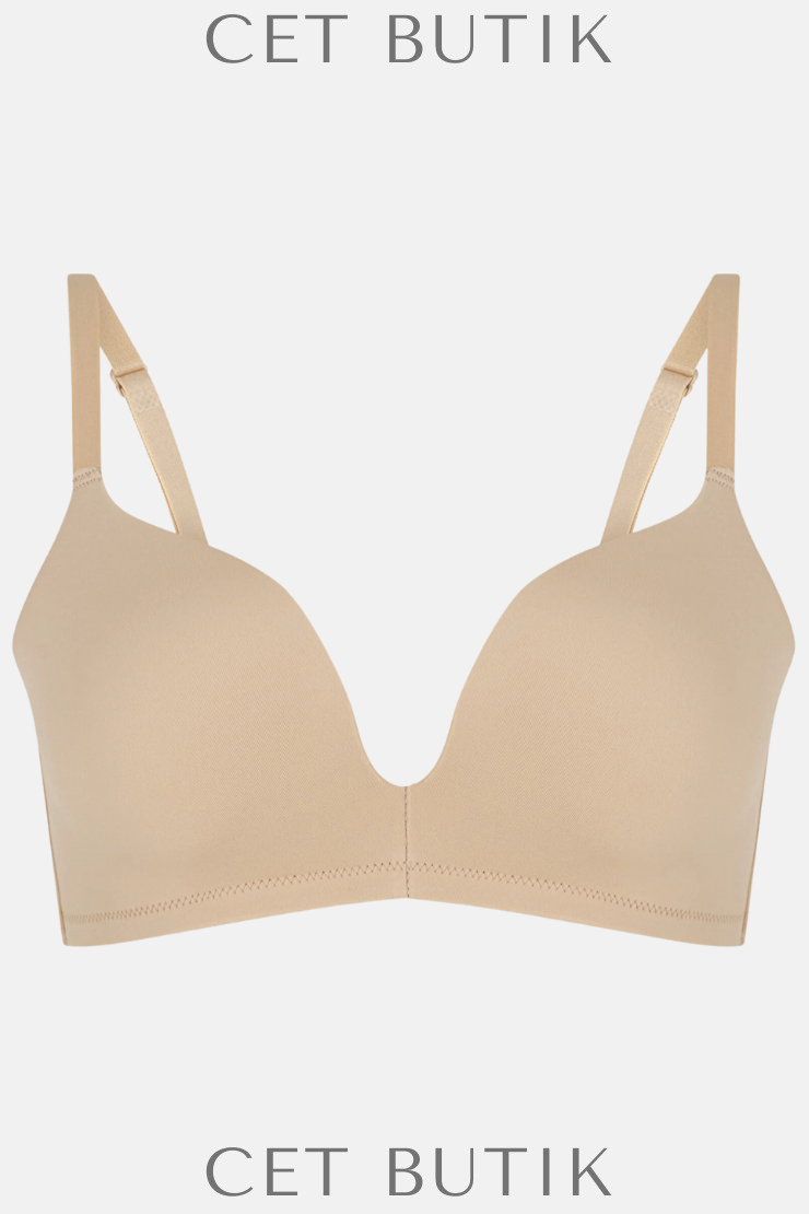 Penti/ Nude Balensiz Decollette Push Up Sütyen