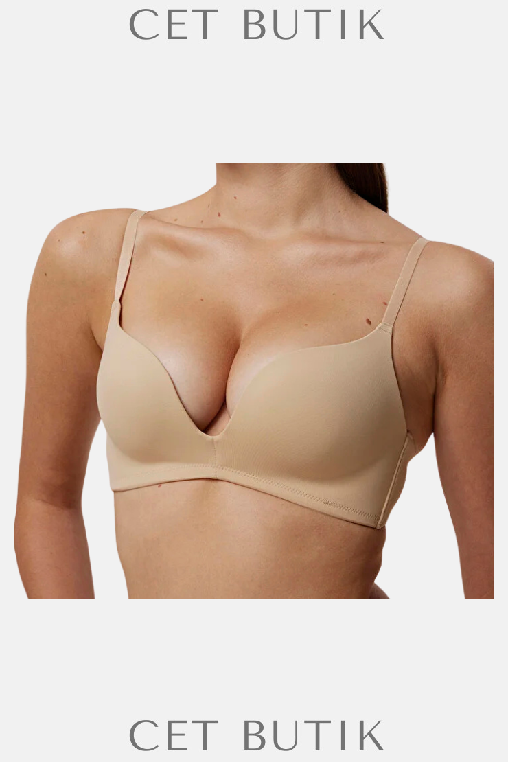 Penti/ Nude Balensiz Decollette Push Up Sütyen
