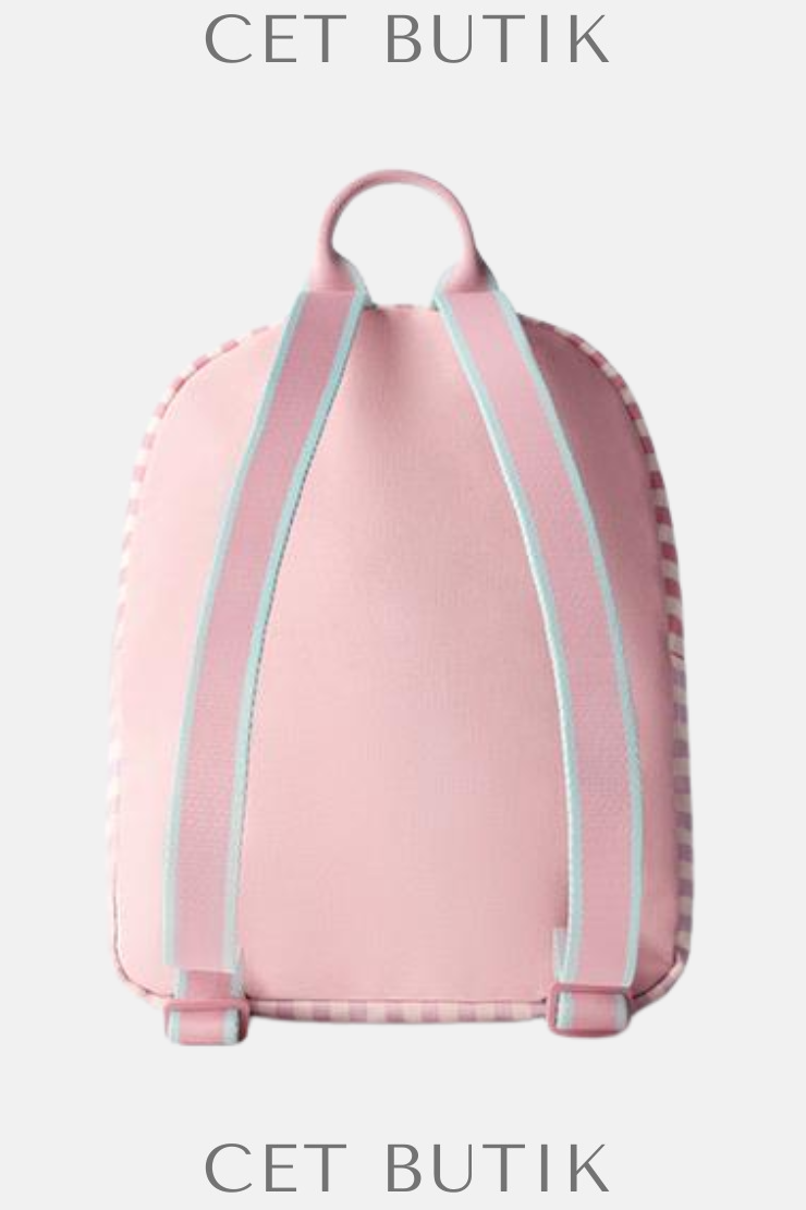 Zara Minnie Mouse ® Disney Çizgili Sırt Çantası – Pembe