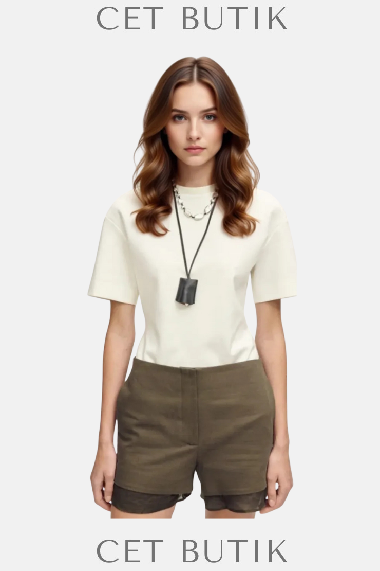 Mango Seamless Pamuk Şort – Dikişsiz Cotton Short