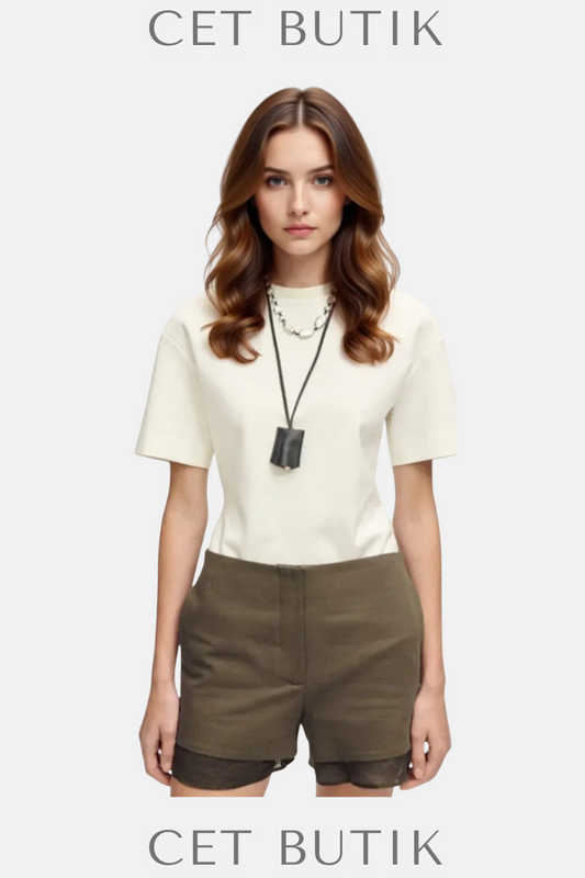 Mango Seamless Pamuk Şort – Dikişsiz Cotton Short