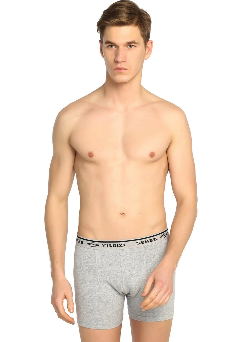 Seher Yıldızı Erkek Likralı Boxer 0060