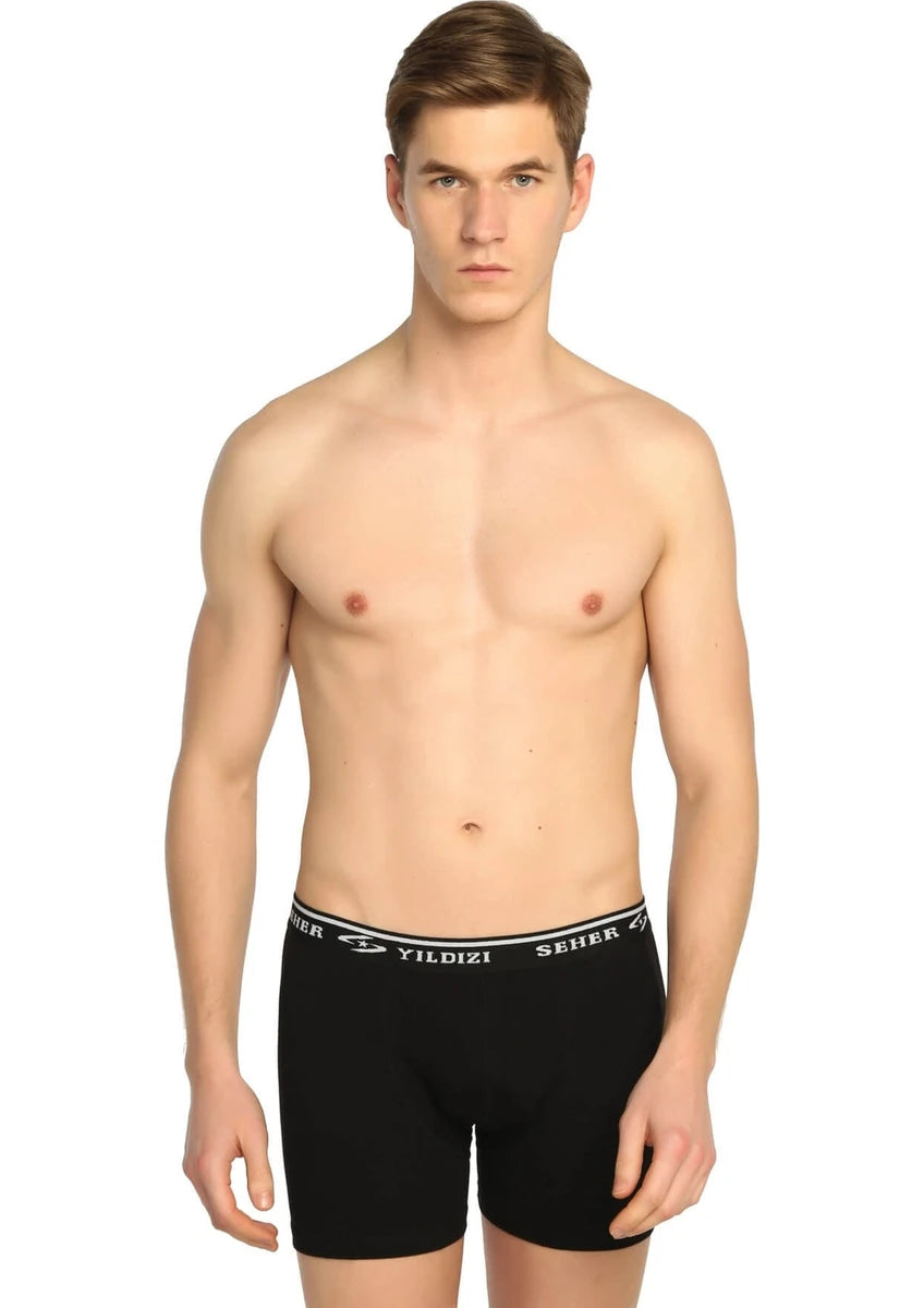 Seher Yıldızı Erkek Likralı Boxer 0060