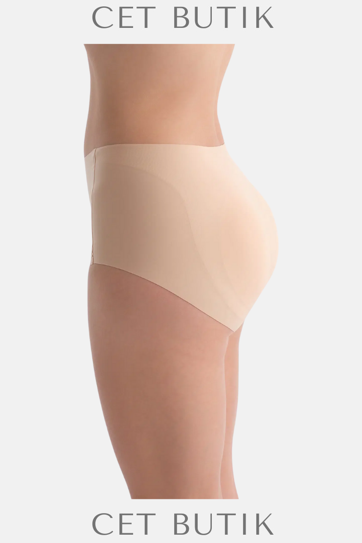 Dagi 4041KC Light Şekillendirici Midi Şort – Ten / Nude