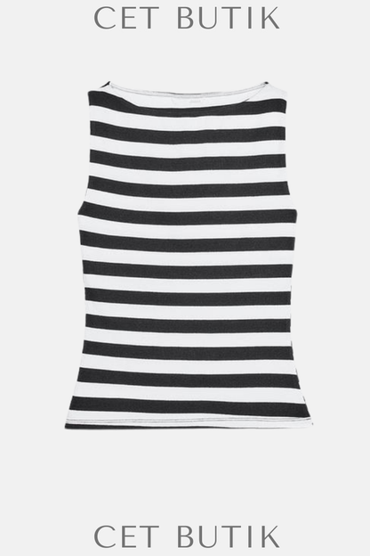Zara Fitilli Top – Pamuklu & Slim Fit Basic | Kadın Moda