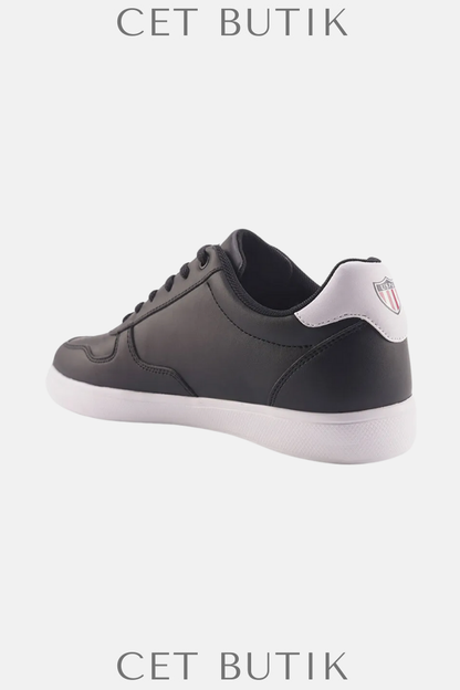 U.S. Polo Assn. THUNDER 5FX Siyah Erkek Sneaker – Günlük Spor Ayakkabı