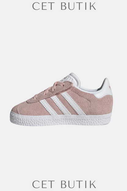 Adidas Gazelle Comfort Closure Elastik Bağcıklı Bebek / Çocuk Pembe Sneaker