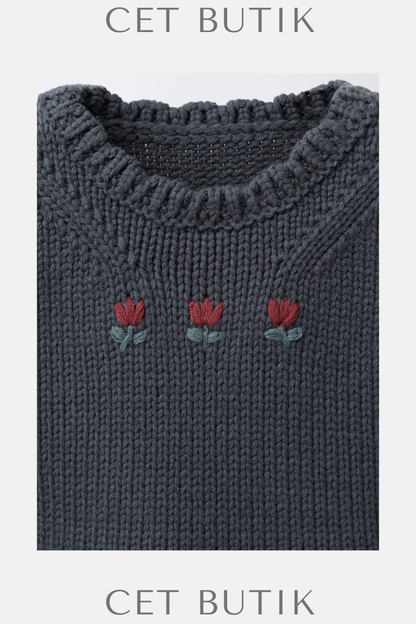 ZARA Plaid Dress with Knit Vest