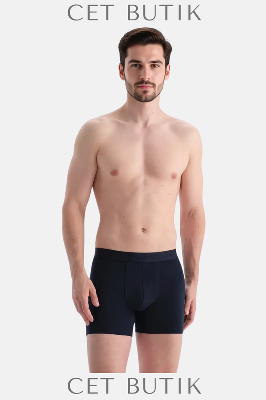 DAGİ 5210L Düz Pamuk Boxer