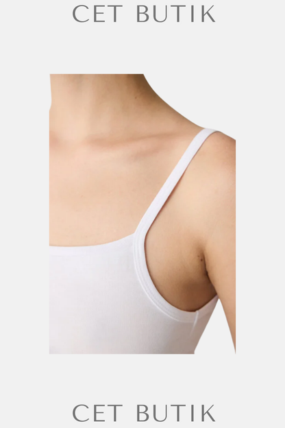 Penti V Yaka Cotton Cami Atlet – %95 Pamuk