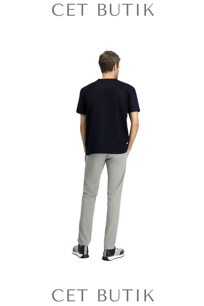 Kigili Slim Fit Canvas Chino Pantolon – Erkek