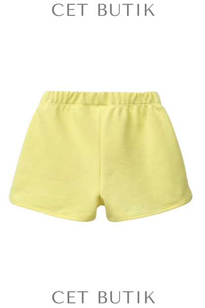 Zara Kids Skye Paw Patrol™ Bermuda Shorts Sarı Baskılı Çocuk Şort