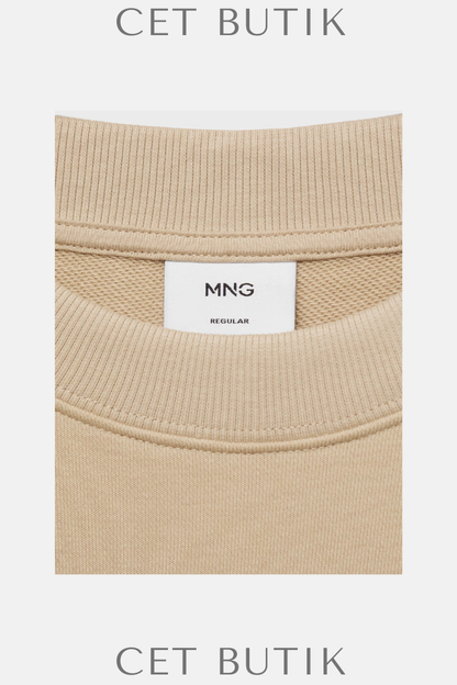 Mango Erkek Regular Fit Pamuklu Tişört – Basic Cotton Tee