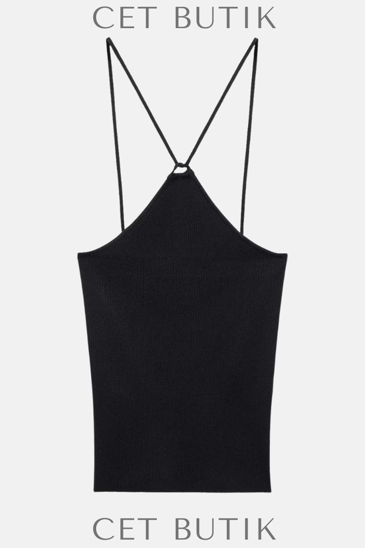 Mango ANGELINA İnce Örgü Slim Fit Top