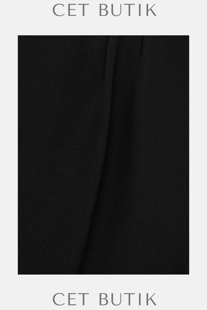 Mango Drapeli Kolsuz Bluz – Draped Sleeveless Blouse