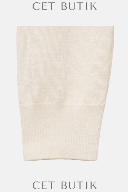 Mango Yün Karışımlı Yuvarlak Yaka Kazak – Wool-Blend Round-Neck Sweater