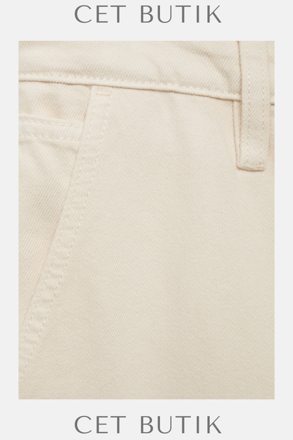 Mango Erkek Regular Fit Jean – Dekoratif Dikişli