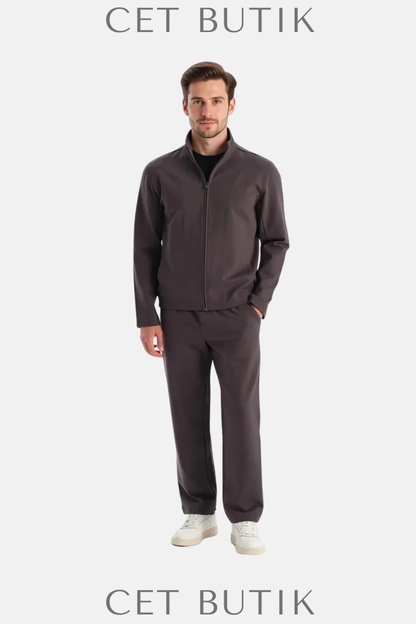 DAGİ Beli Lastikli Patlı Pantolon Siyah – %66 Viskon, Regular Fit