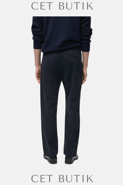 Mango Regular Fit Pamuklu Bağcıklı Pantolon