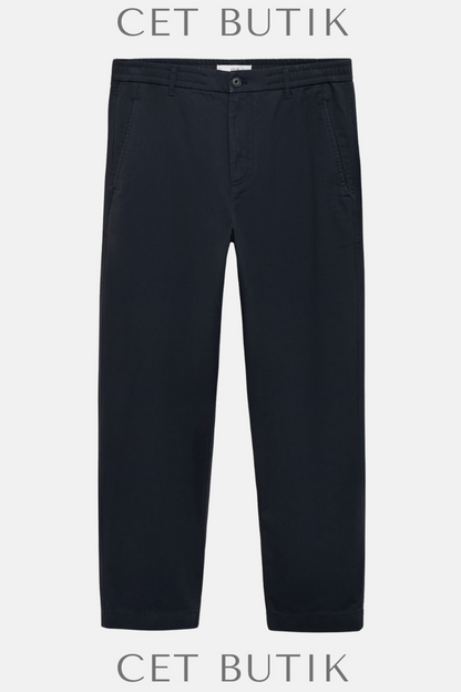 Mango Regular Fit Pamuklu Bağcıklı Pantolon