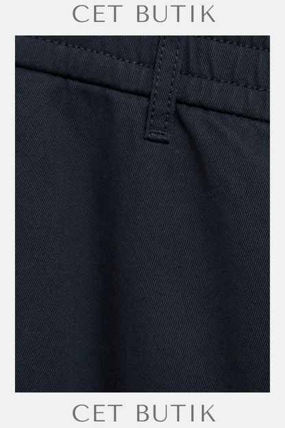 Mango Regular Fit Pamuklu Bağcıklı Pantolon