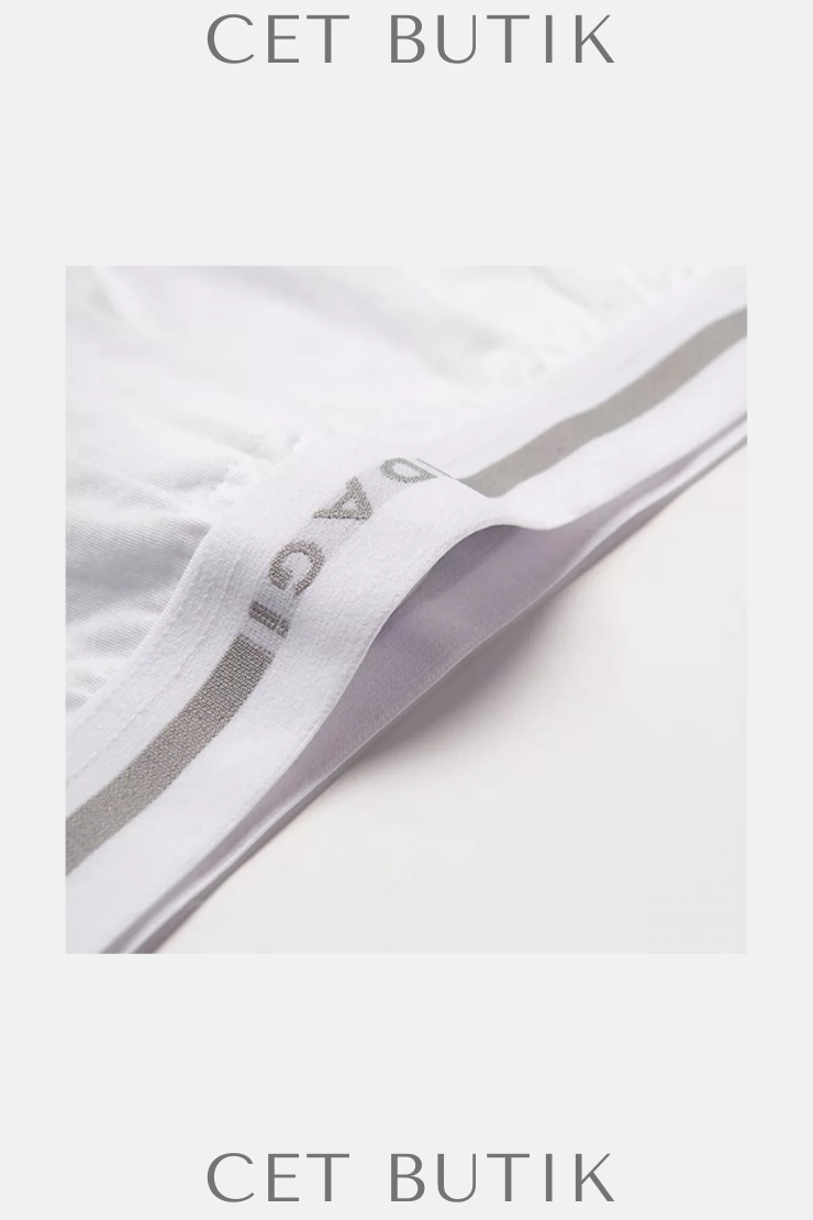 Dagi D3710 Modal Boxer – Beyaz-Siyah